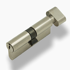 CK 5180 RF Цилиндровый механизм 80 мм, ключ/вертушка (хром) #235485